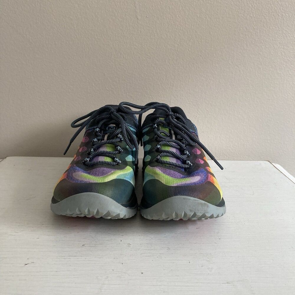 Merrell Antora 2 Shoes Womens 7 Rainbow Vibram Q Form Trail Running Hiking - Picture 3 of 11